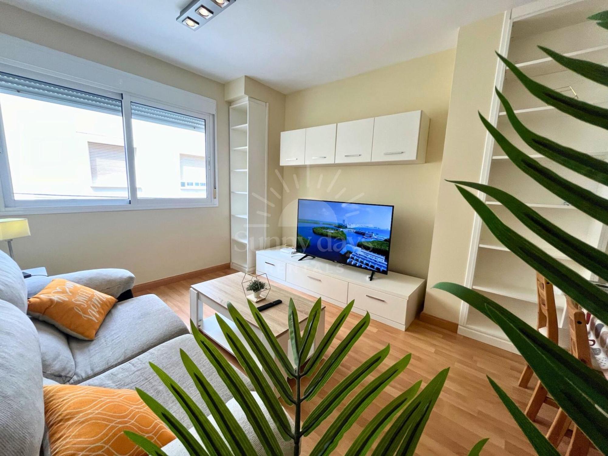 Acogedor Apartamento A 30 Metros De La Playa - Wifi - Smarttv Almería Exterior foto